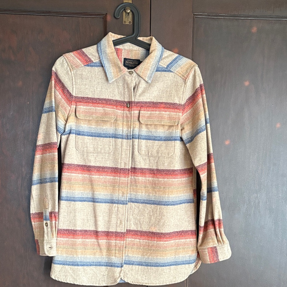 Pendleton Multicolor Striped Utility Jacket
